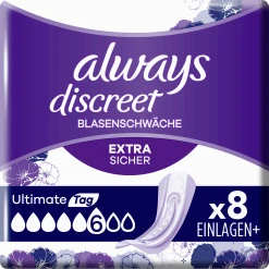 Always® Discreet Inkontinenz Ultimate Tag