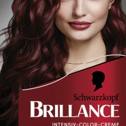 Schwarzkopf Brillance Intensiv-Color-Creme 876 Edel-Mahagoni