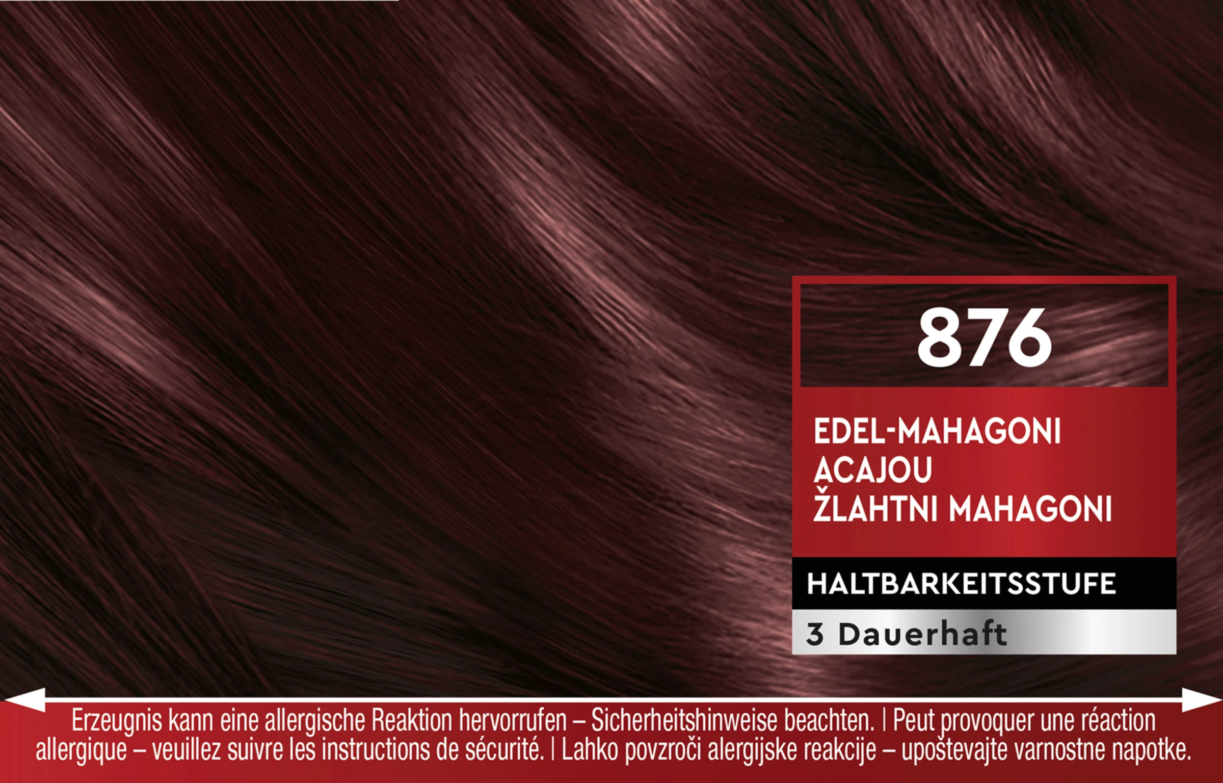 Schwarzkopf Brillance Intensiv-Color-Creme 876 Edel-Mahagoni – Bild 5