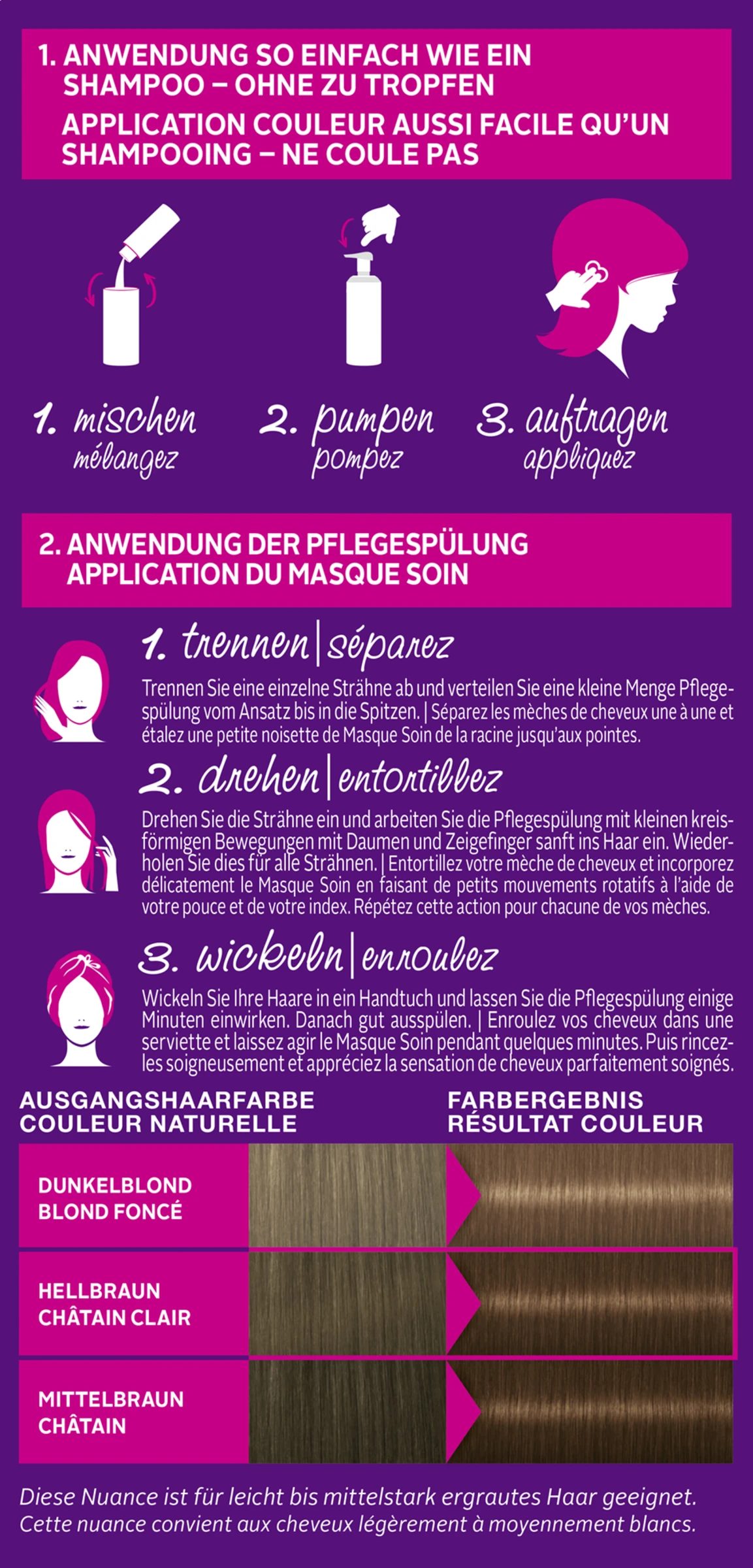 Schwarzkopf Perfect Mousse Perfect Mousse Schaumcoloration 665 Helles Schokobraun – Bild 2