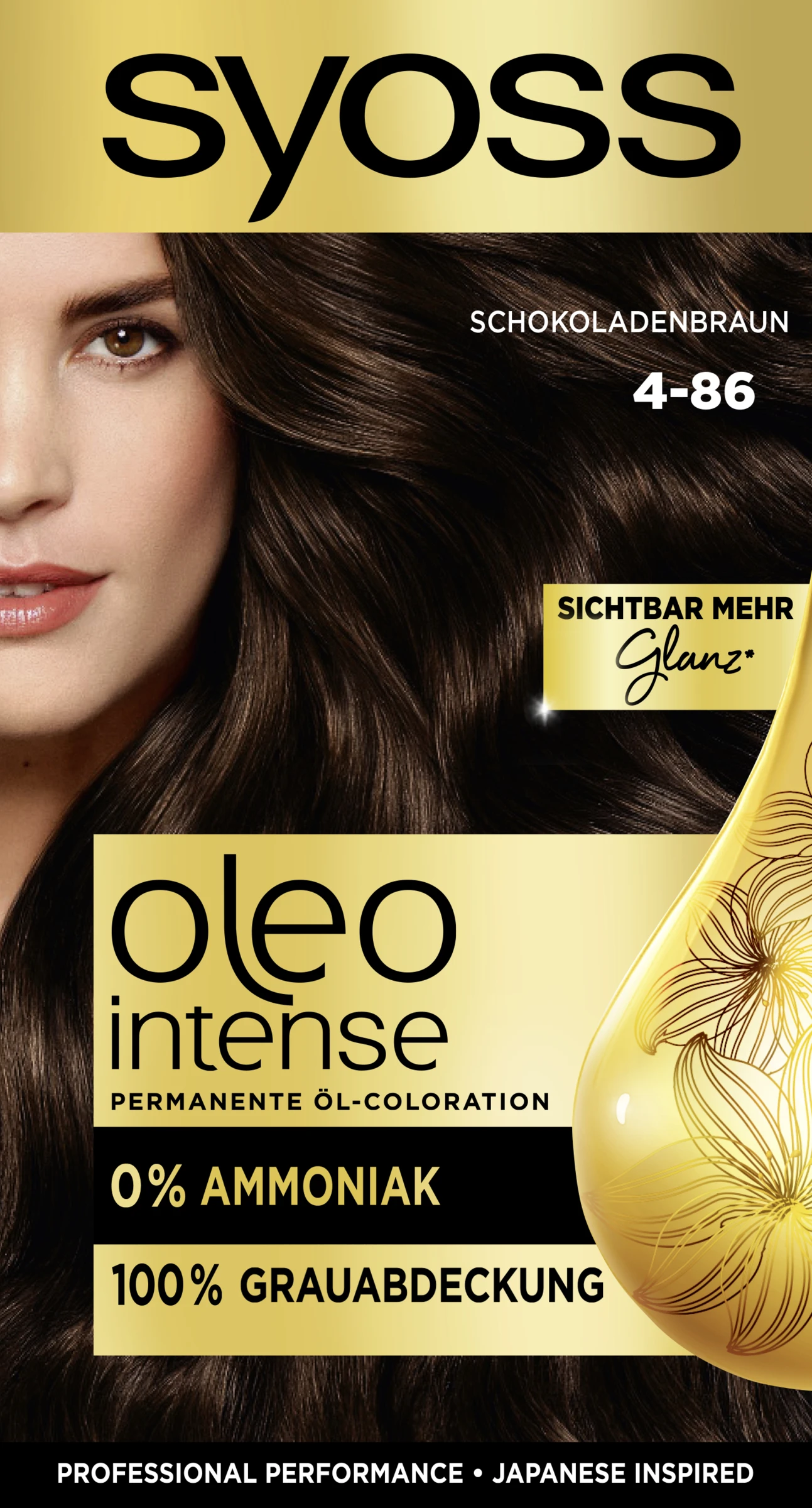 Syoss Professional Performance Oleo Intense Permanente Öl-Coloration 4-86 Schokoladenbraun