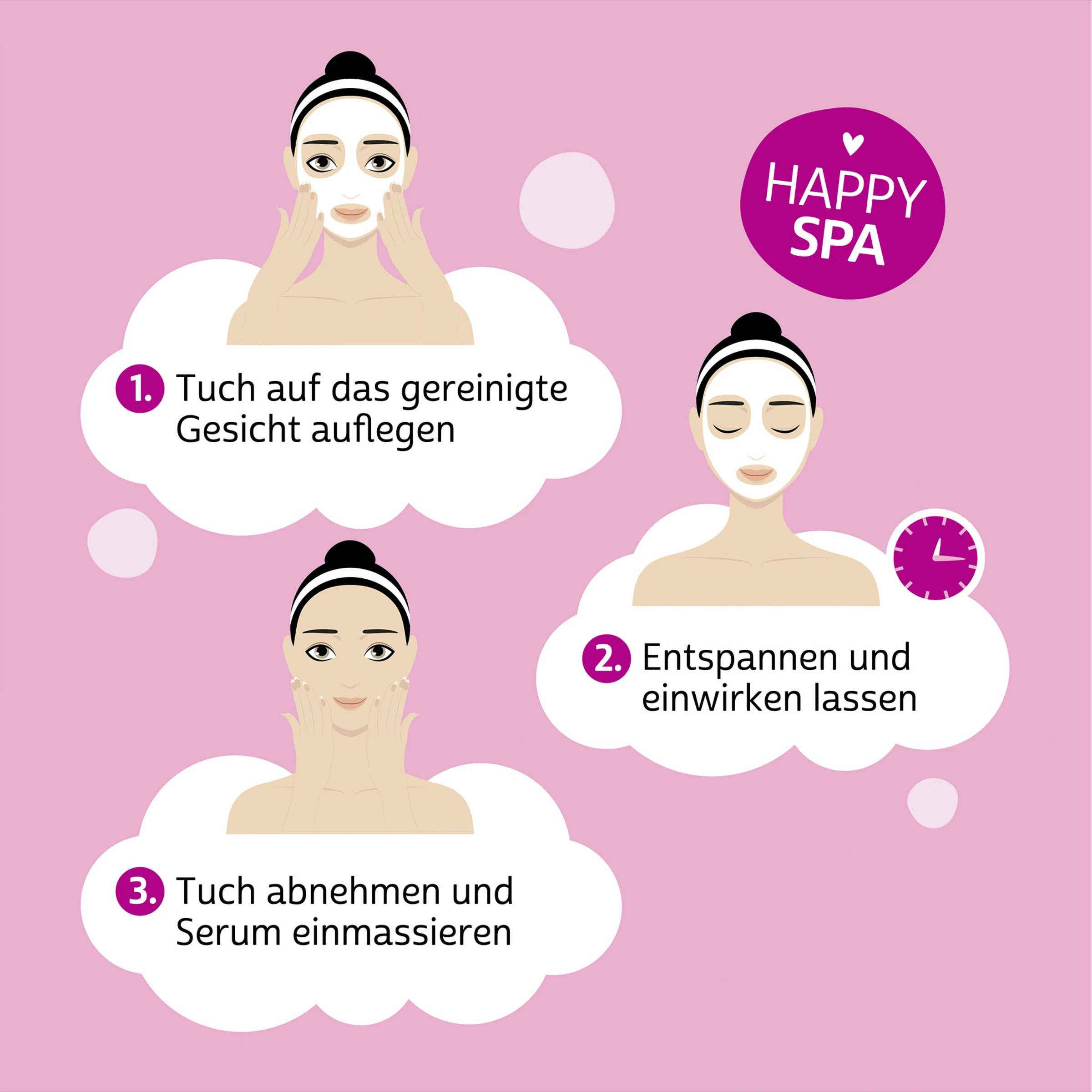 The Beauty Mask Company Tuchmaske Hydra Party – Bild 4