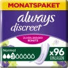 Always® Monatspaket Discreet Inkontinenz-Einlagen Normal