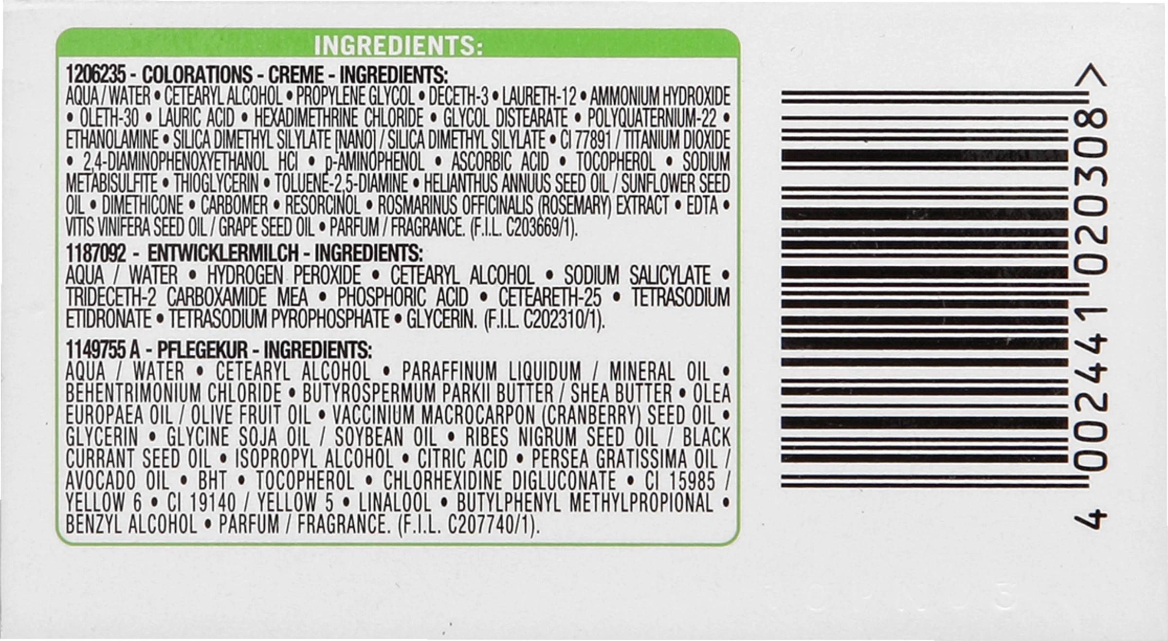 Garnier Nutrisse Creme 100 Extra Helles Naturblond – Bild 5