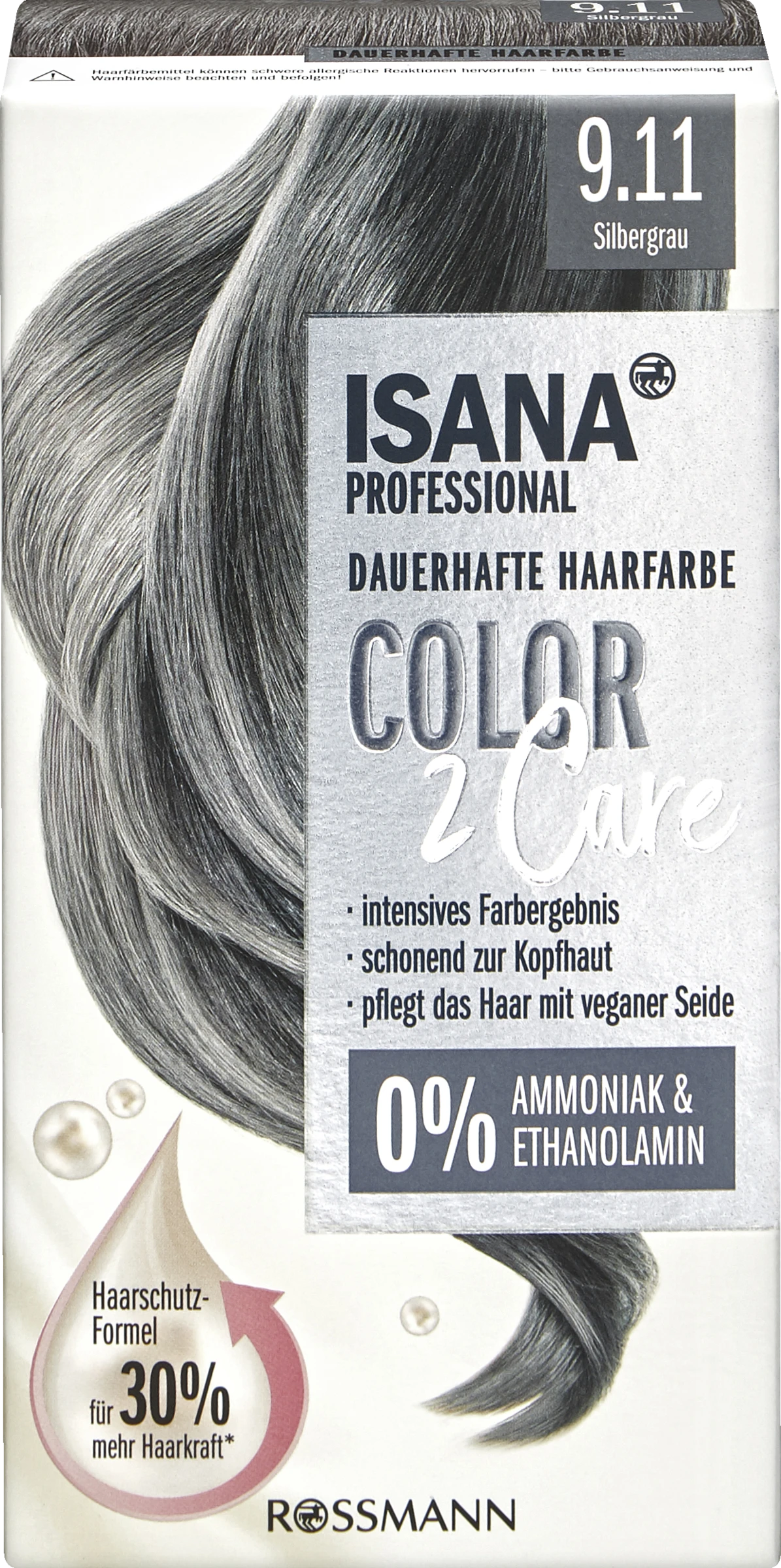 ISANA PROFESSIONAL Color2Care 9.11 Silbergrau