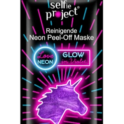 Selfie Project Reinigende Neon Peel-Off Maske #Glow In Violet
