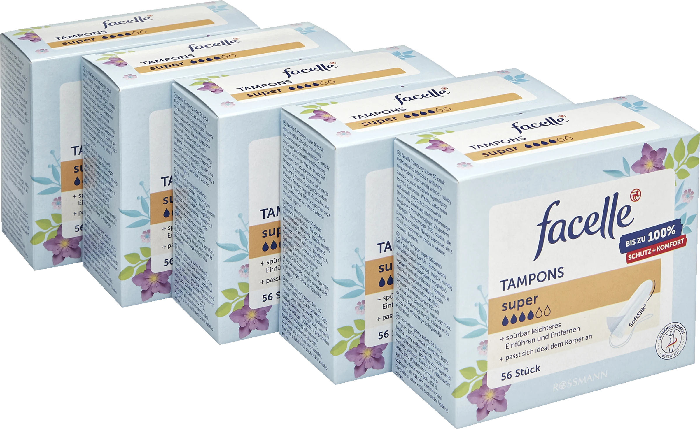 Facelle Vorteilspack Tampons Super
