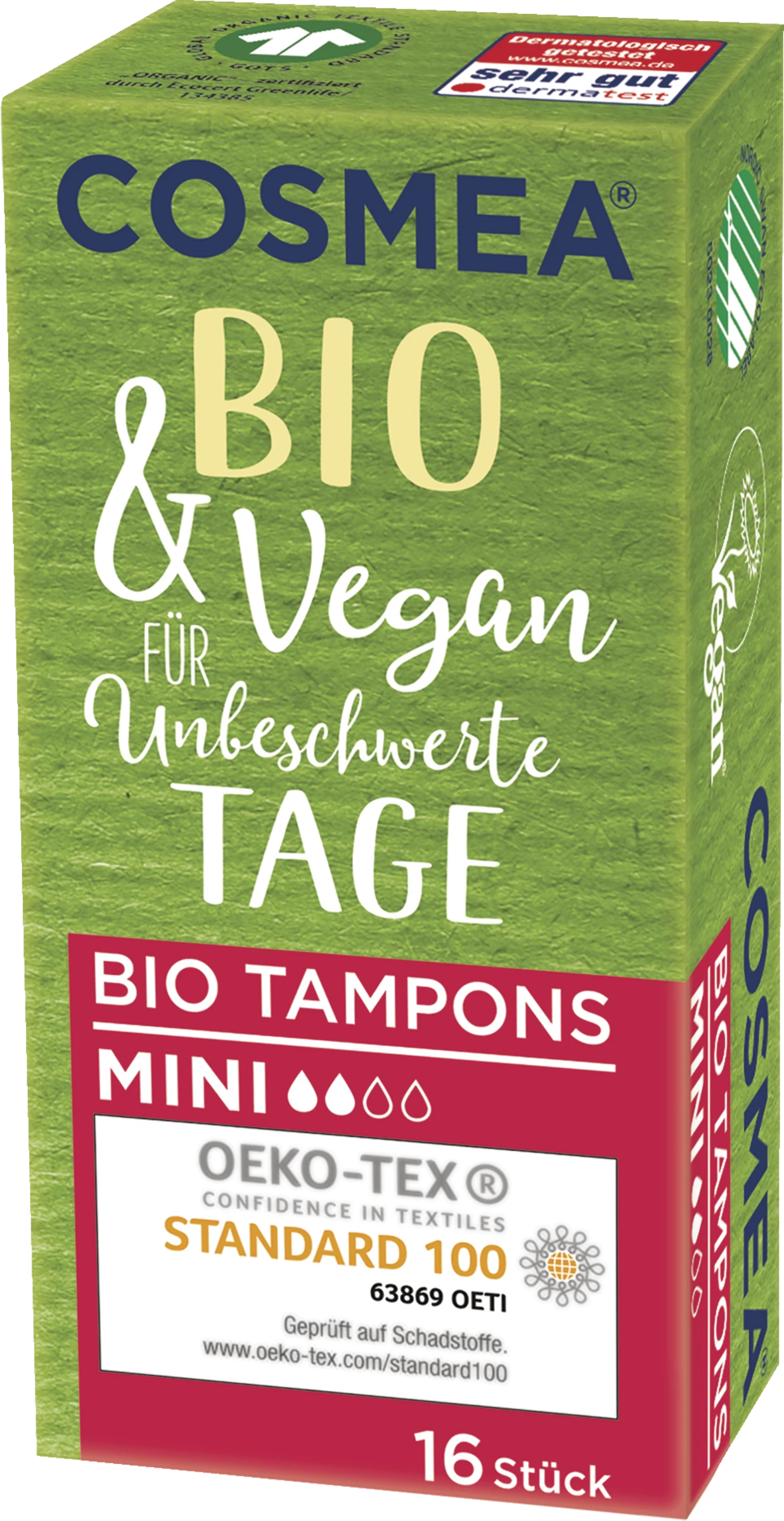 Cosmea Bio Tampons Mini