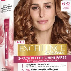 L’Oréal Paris Excellence Crème 6.32 Sonniges Hellbraun