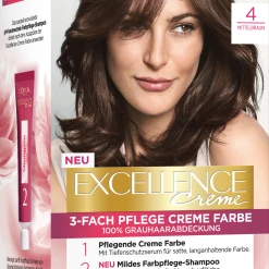 L’Oréal Paris Excellence Crème 4 Mittelbraun