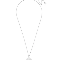 Accessories Halskette Aus Edelstahl Mit Floralem Anhänger