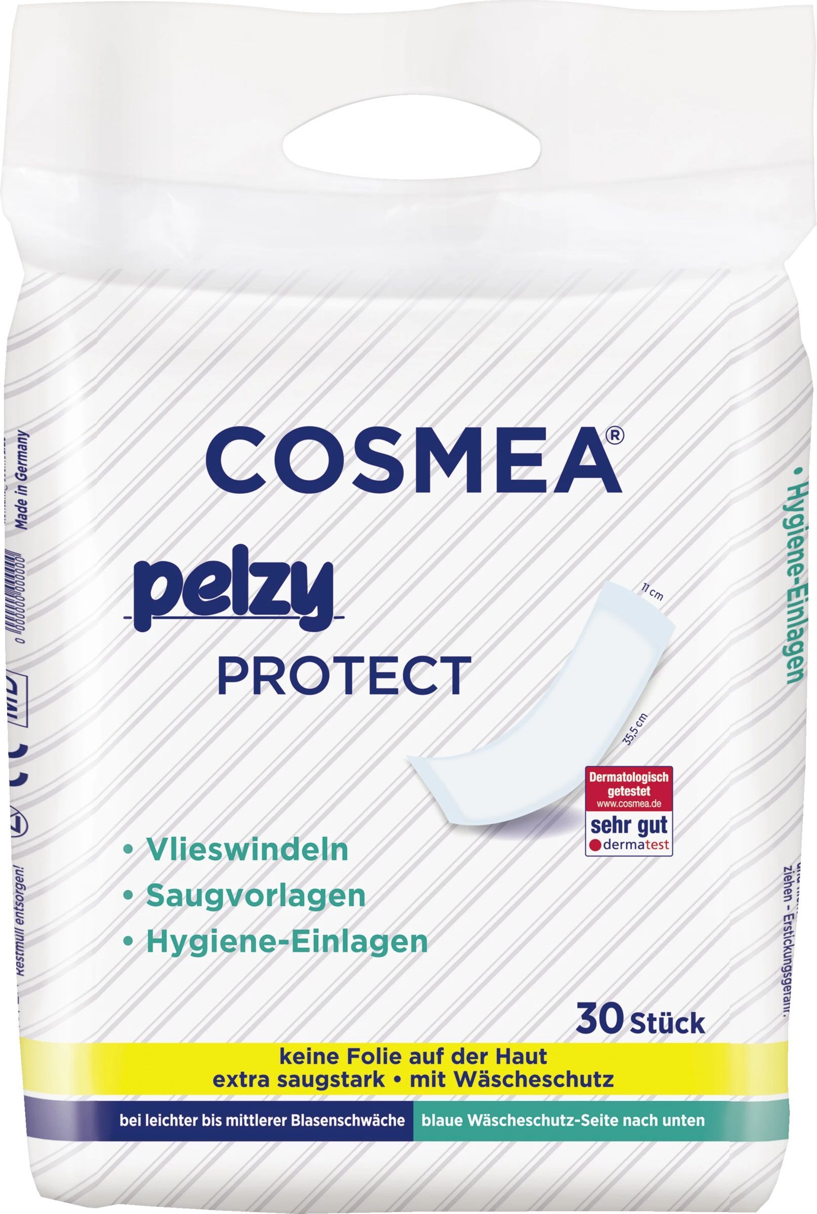Cosmea Pelzy Protect Hygieneeinlagen Saugvorlagen