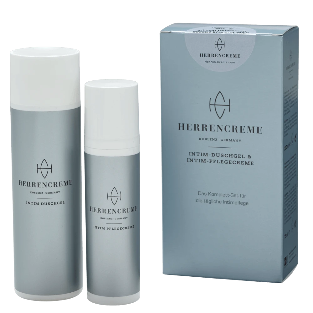 HERRENCREME Intim Pflege-Set