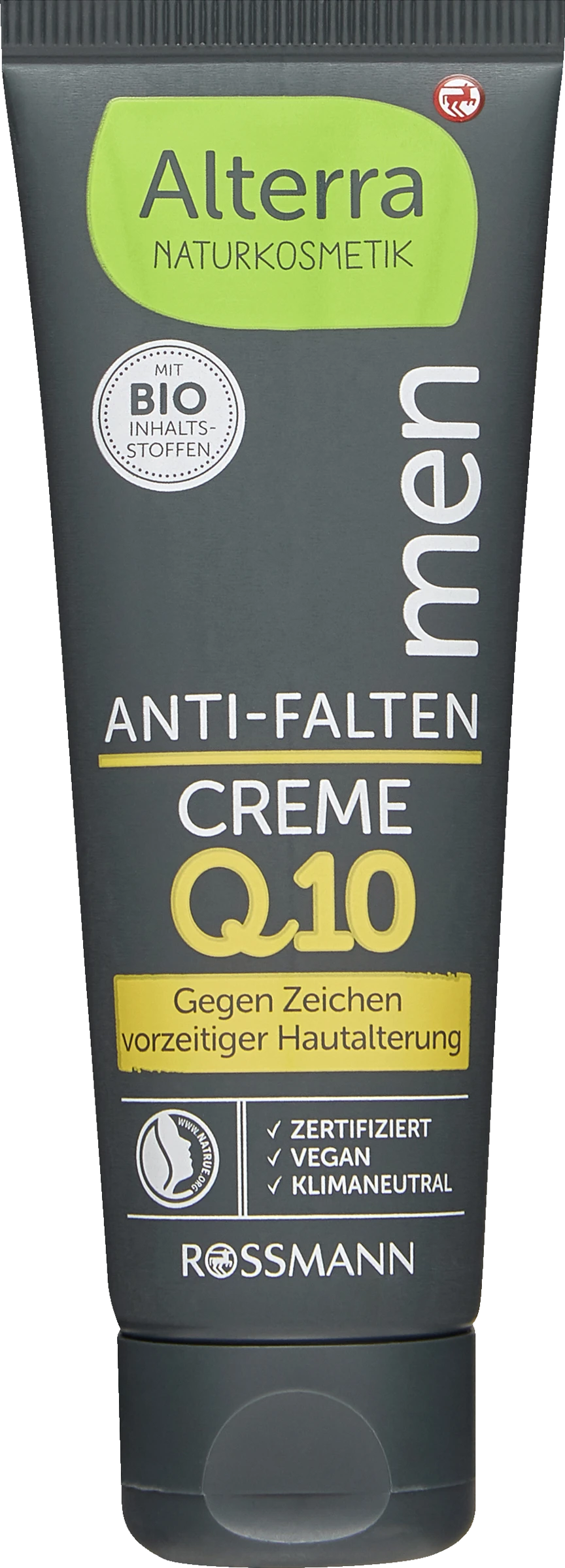 Alterra NATURKOSMETIK Men Antifalten-Creme Q10 – Bild 2