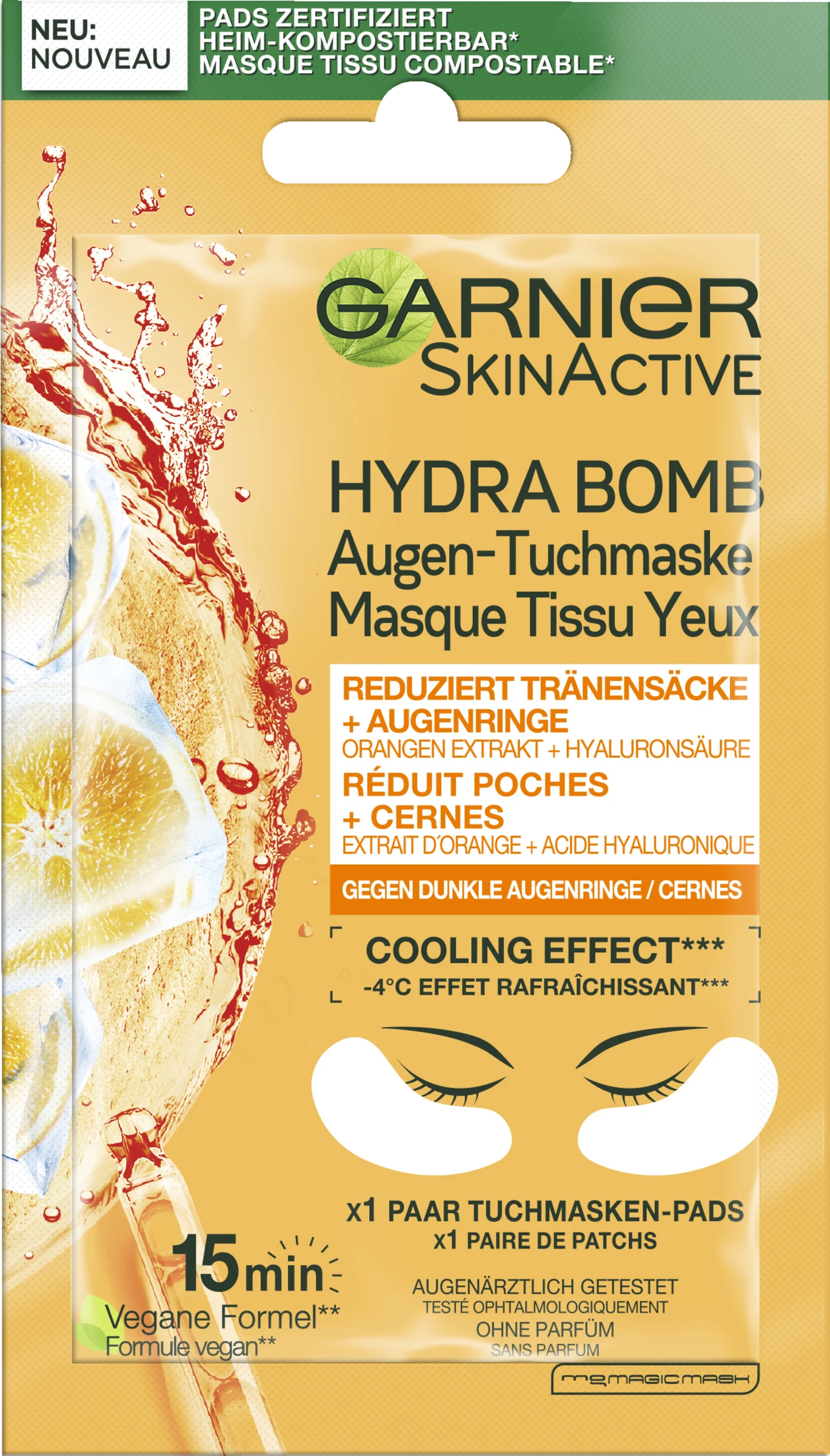Garnier SkinActive Hydra Bomb Augen-Tuchmaske