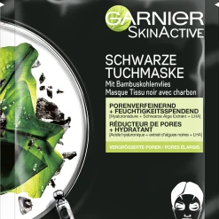 Garnier SkinActive Schwarze Tuchmaske