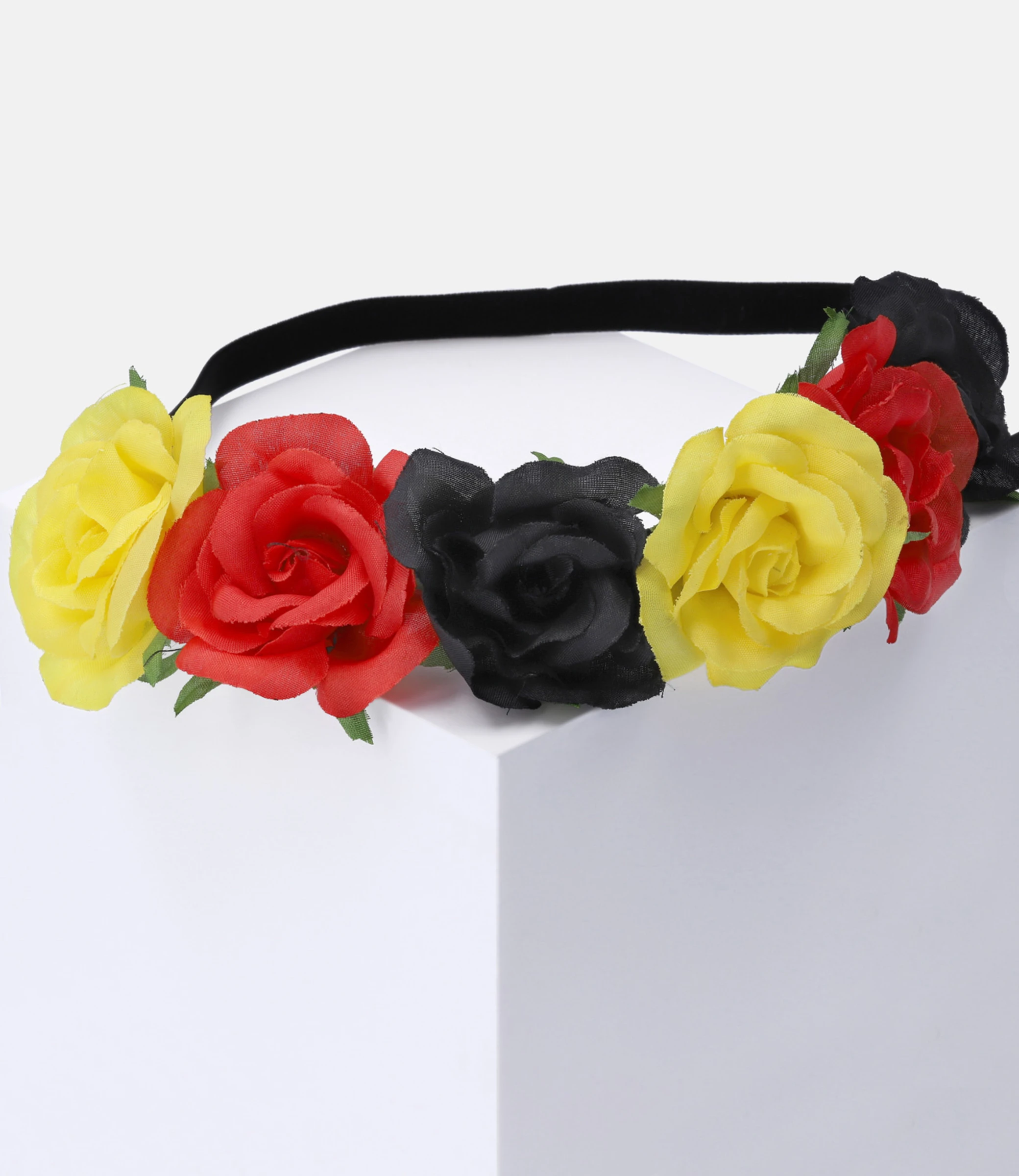 Accessories Deutschland Haarband Mit Blüten Fußball WM Fanartikel – Bild 2