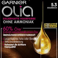 Garnier Olia Dauerhafte Haarfarbe 5.3 Goldbraun