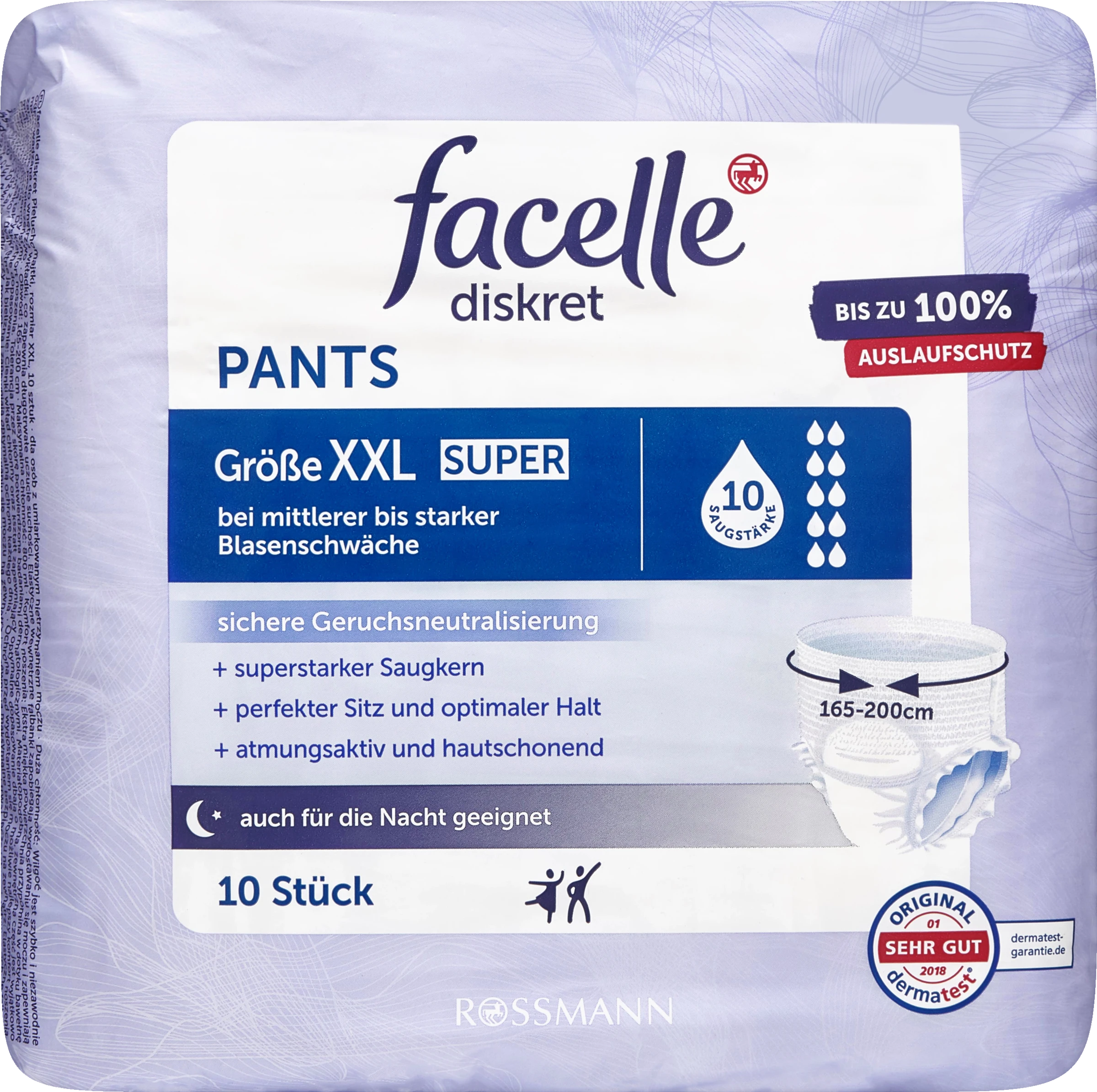 Facelle Diskret Pants Super, Gr. XXL 3 Facelle Diskret Pants Super, Gr. XXL