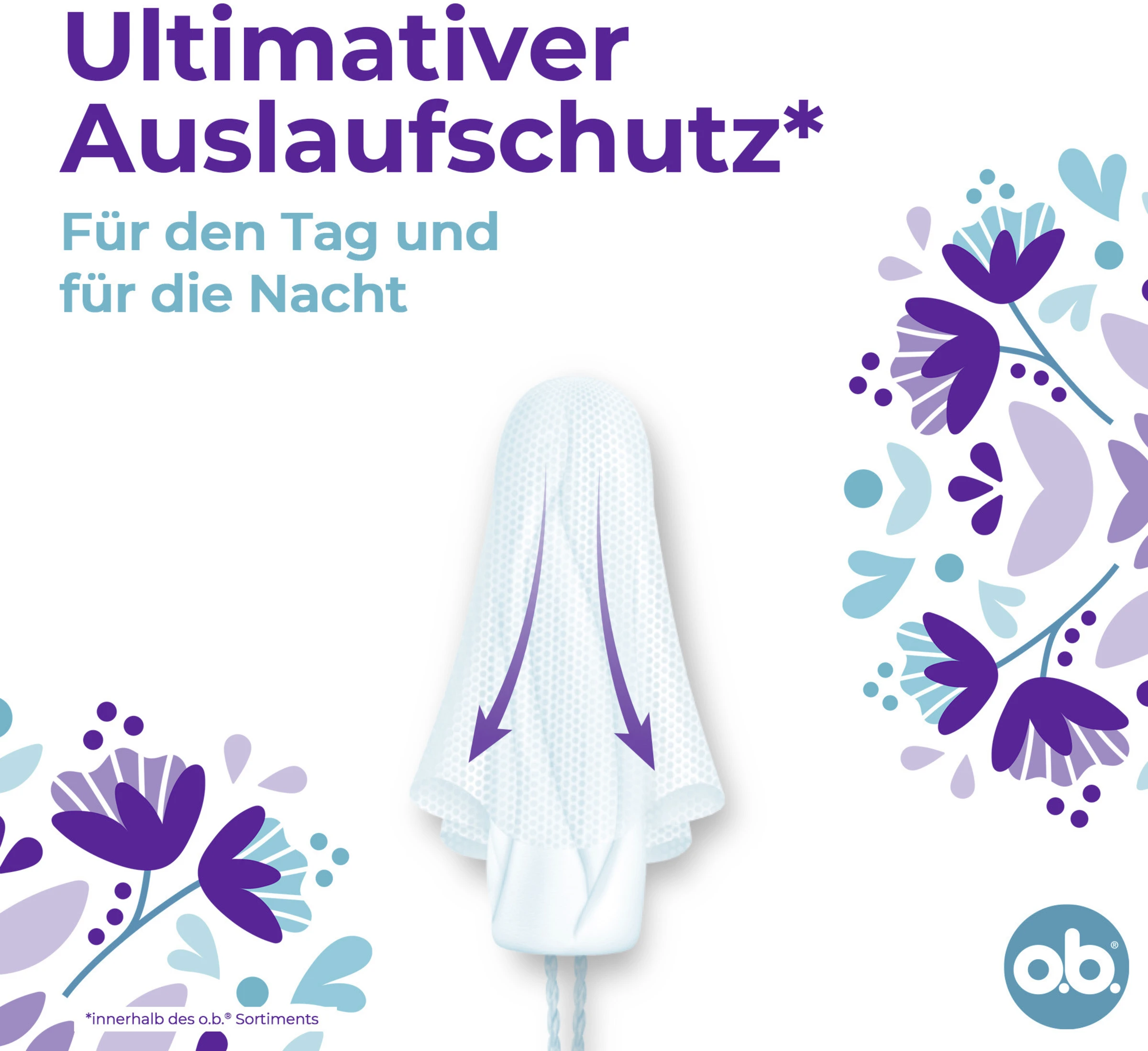 O.b. ExtraProtect Tampons Super 5 O.b. ExtraProtect Tampons Super – Bild 3