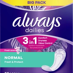Always Dailies Normal Fresh & Protect Fresh Slipeinlagen Big Pack