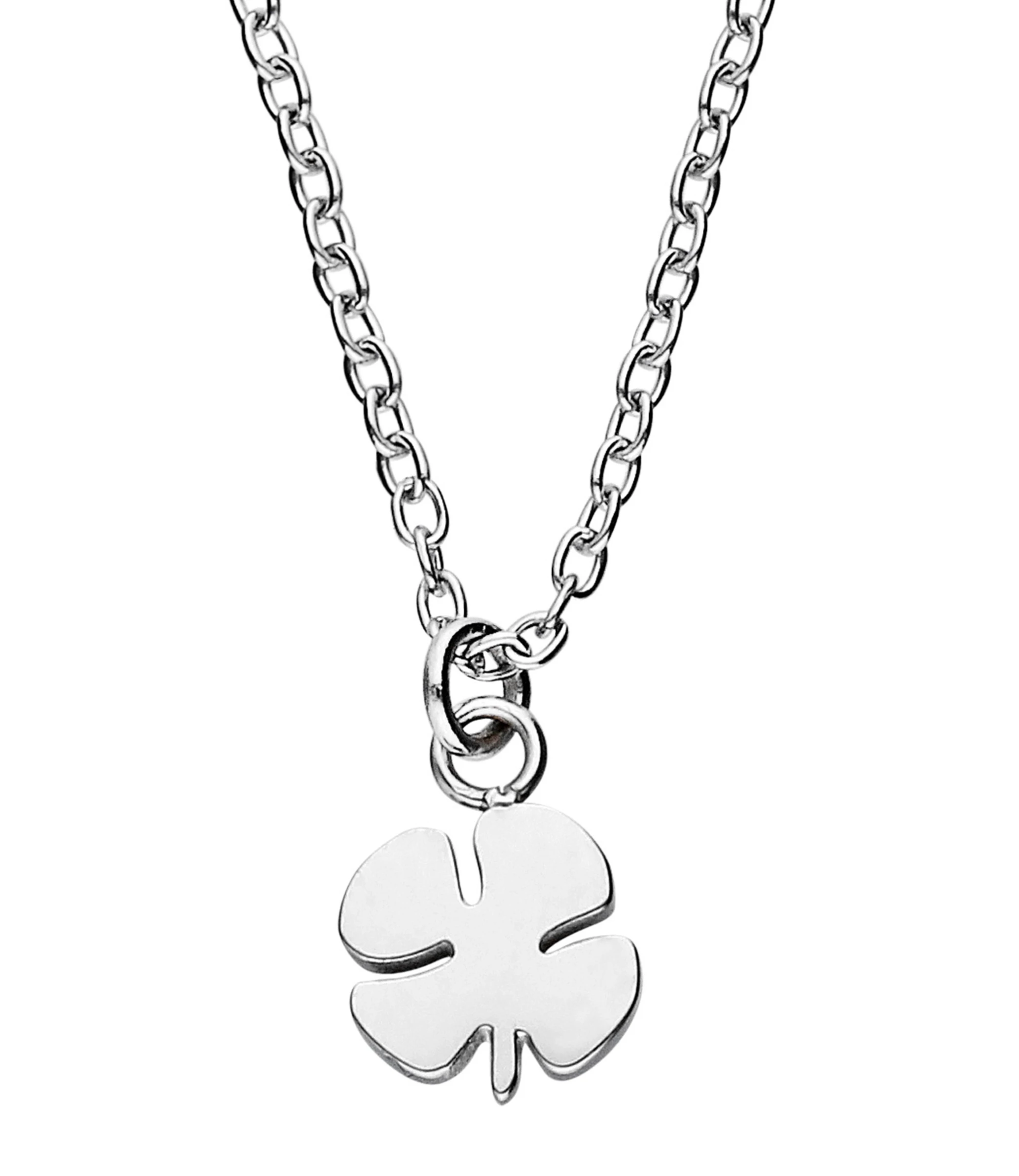 Accessories Kette Mit Kleeblatt-Anhänger – Bild 2
