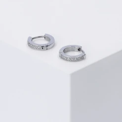 Accessories Creolen Aus Stainless Steel Mit Zirkonia-Steinen -DAYTOX shop MAM 7731909 SHOP IMAGE 1.4