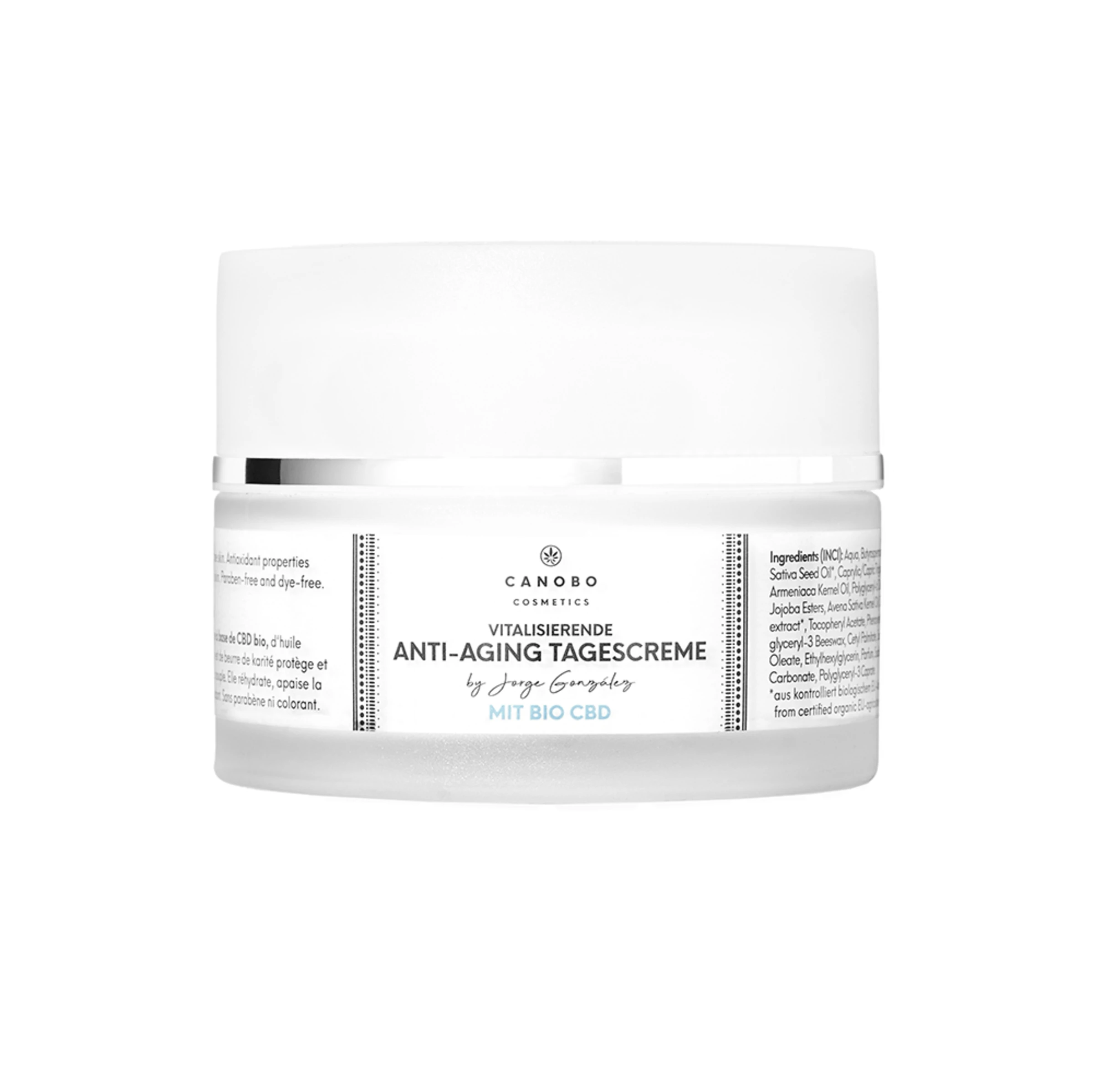 CANOBO Cosmetics By Jorge González Anti-Aging Tagescreme Mit Bio CBD – Bild 2