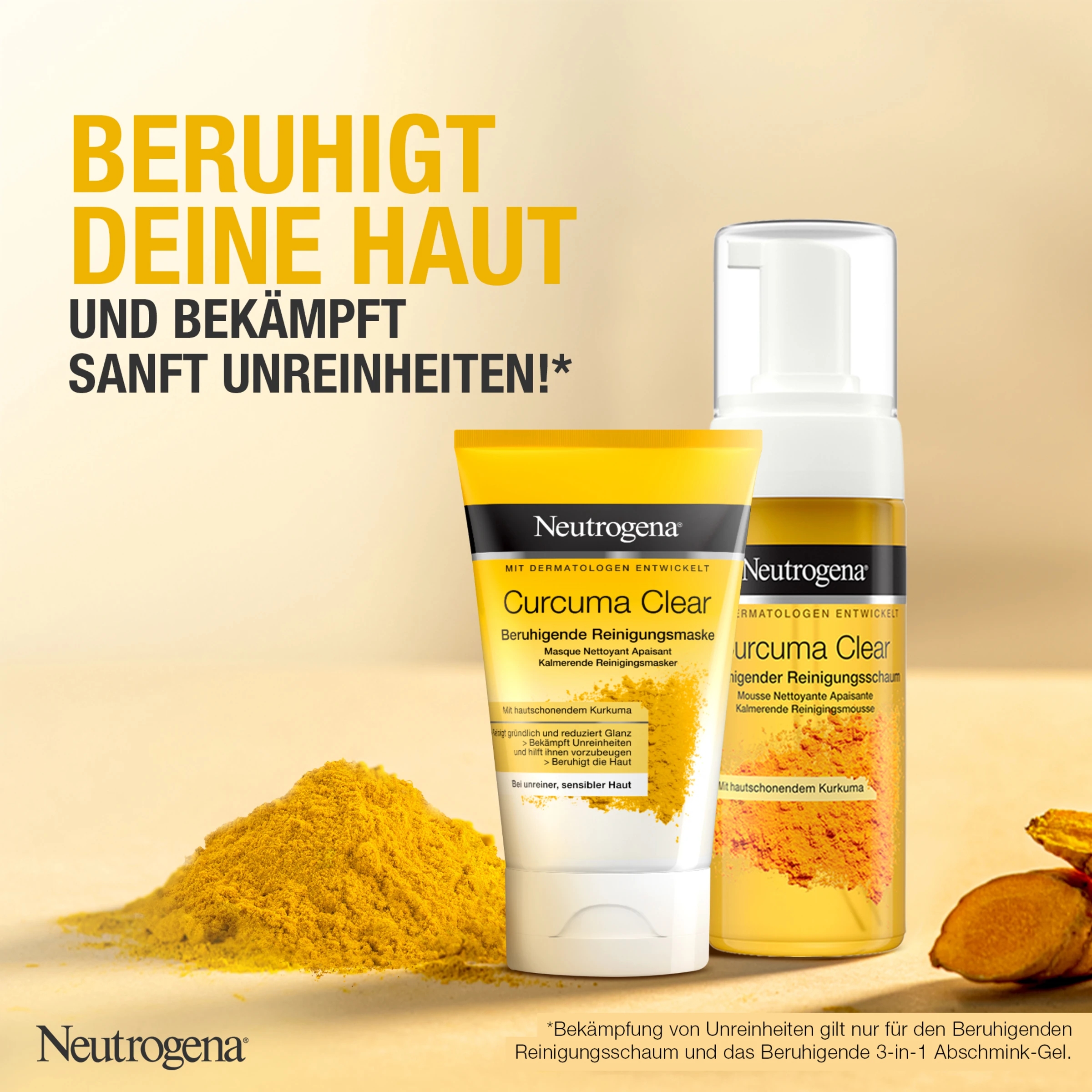 Neutrogena Curcuma Clear Pflegeset – Bild 2