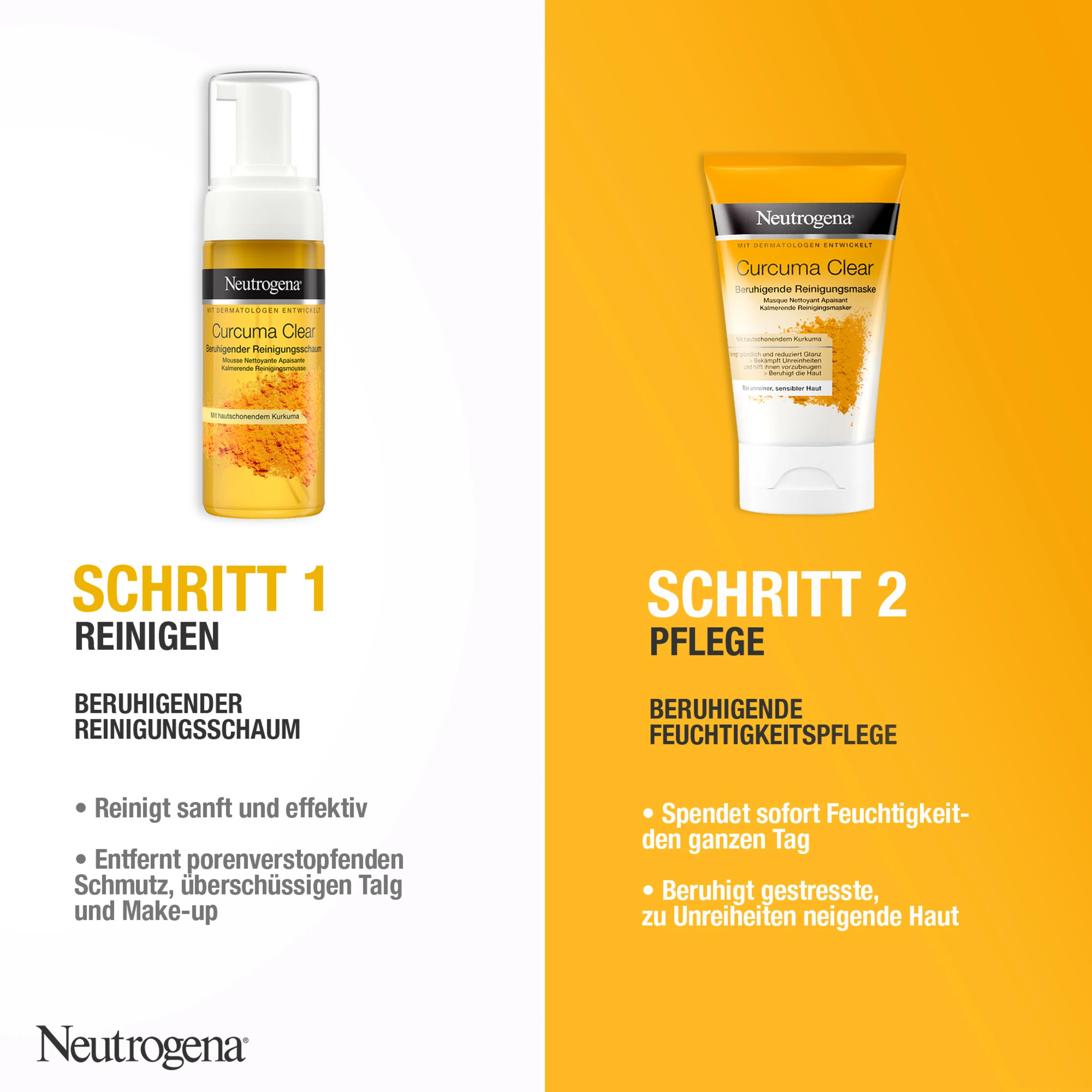 Neutrogena Curcuma Clear Pflegeset – Bild 3