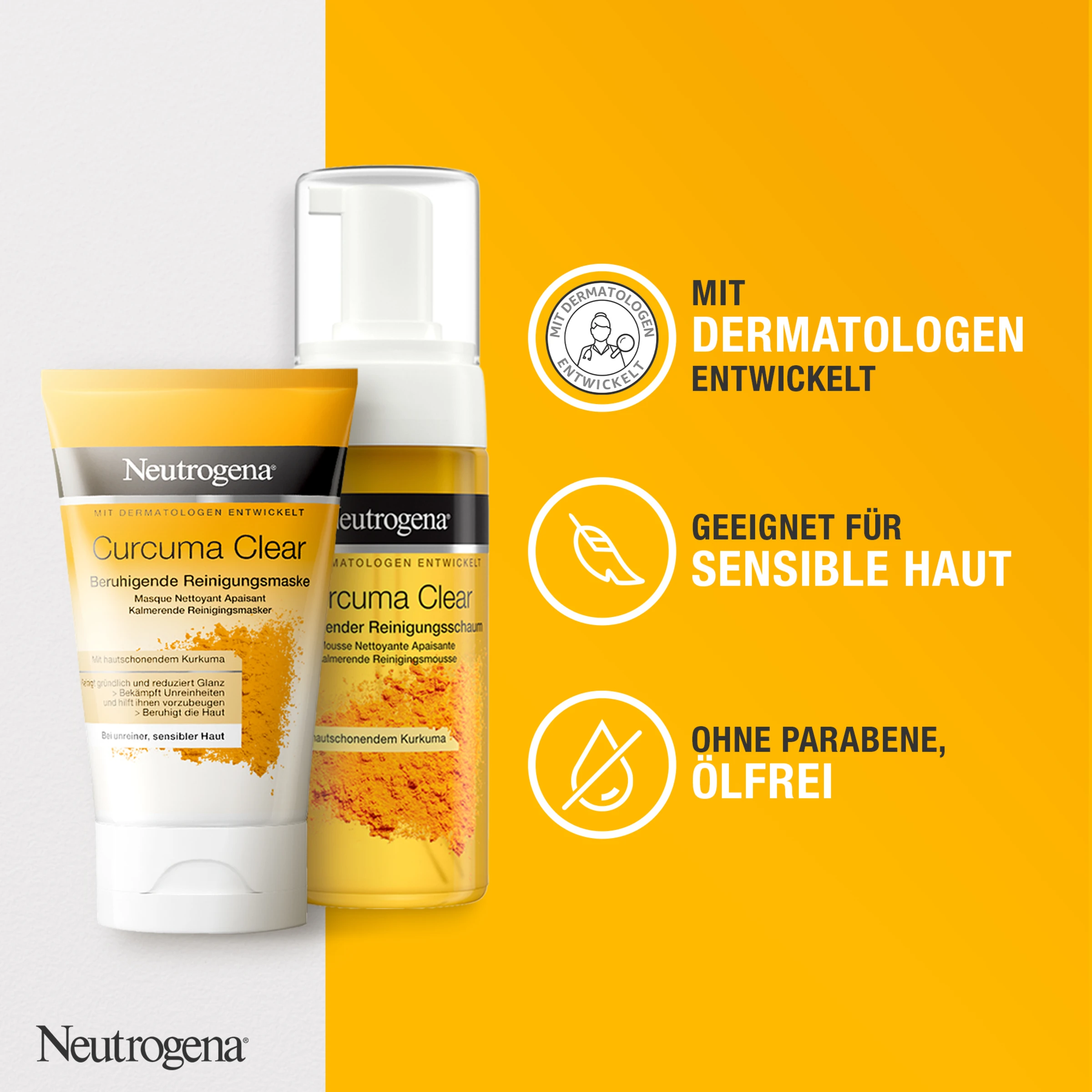 Neutrogena Curcuma Clear Pflegeset – Bild 6