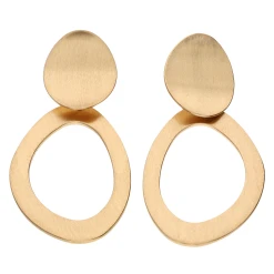 Accessories Statement-Ohrring Mit Cut-Out