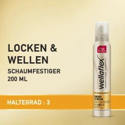 Wella Wellaflex Schaumfestiger Locken & Wellen Starker Halt 18 Wella Wellaflex Schaumfestiger Locken & Wellen Starker Halt -DAYTOX shop MAM 8030309 SHOP IMAGE 1.4