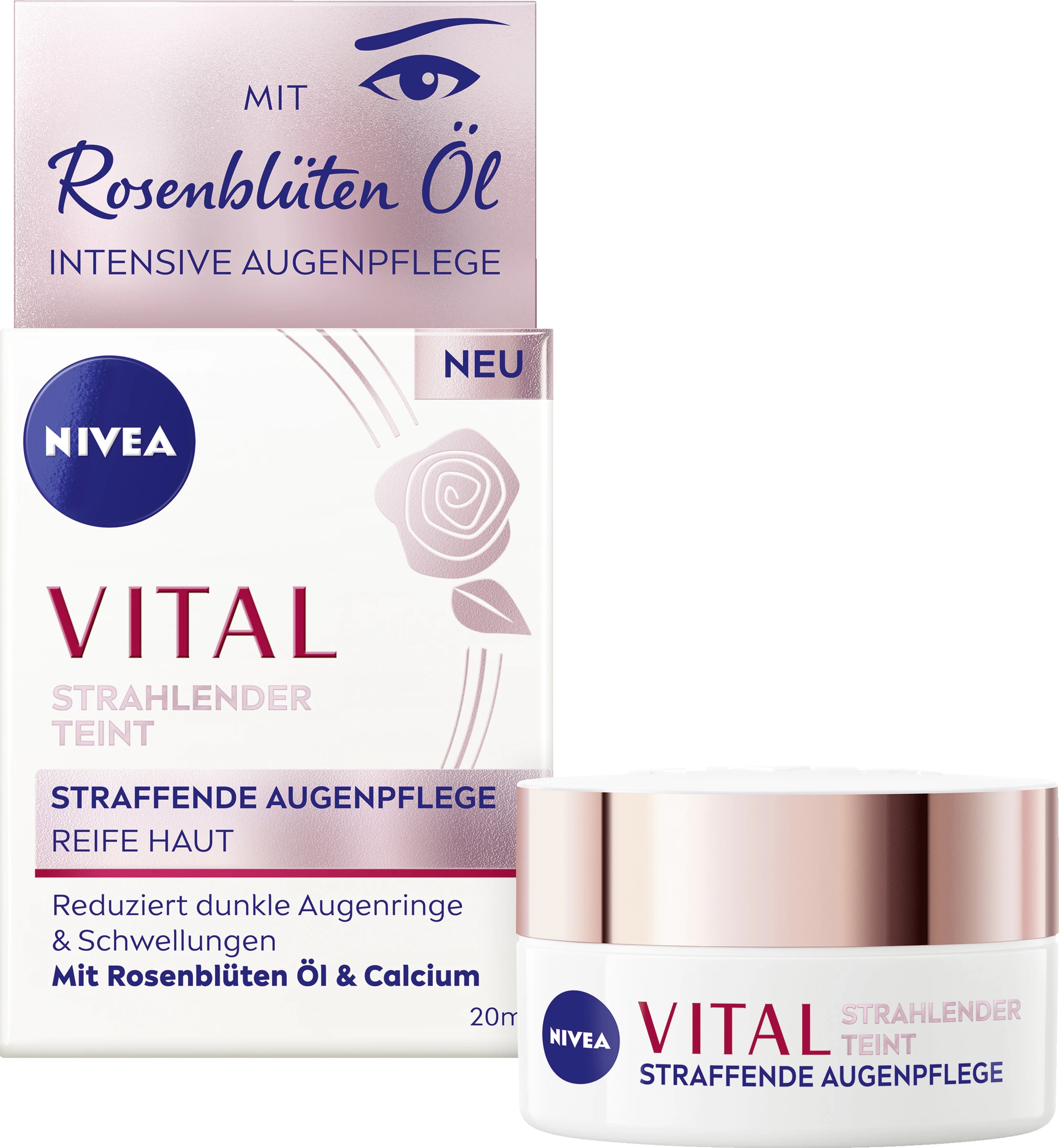 NIVEA Vital Strahlender Teint Straffende Augenpflege – Bild 5