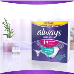 Always® Dailies Flexistyle Normal Slipeinlagen 17 Always® Dailies Flexistyle Normal Slipeinlagen -DAYTOX shop MAM 8256581 SHOP IMAGE 1.4