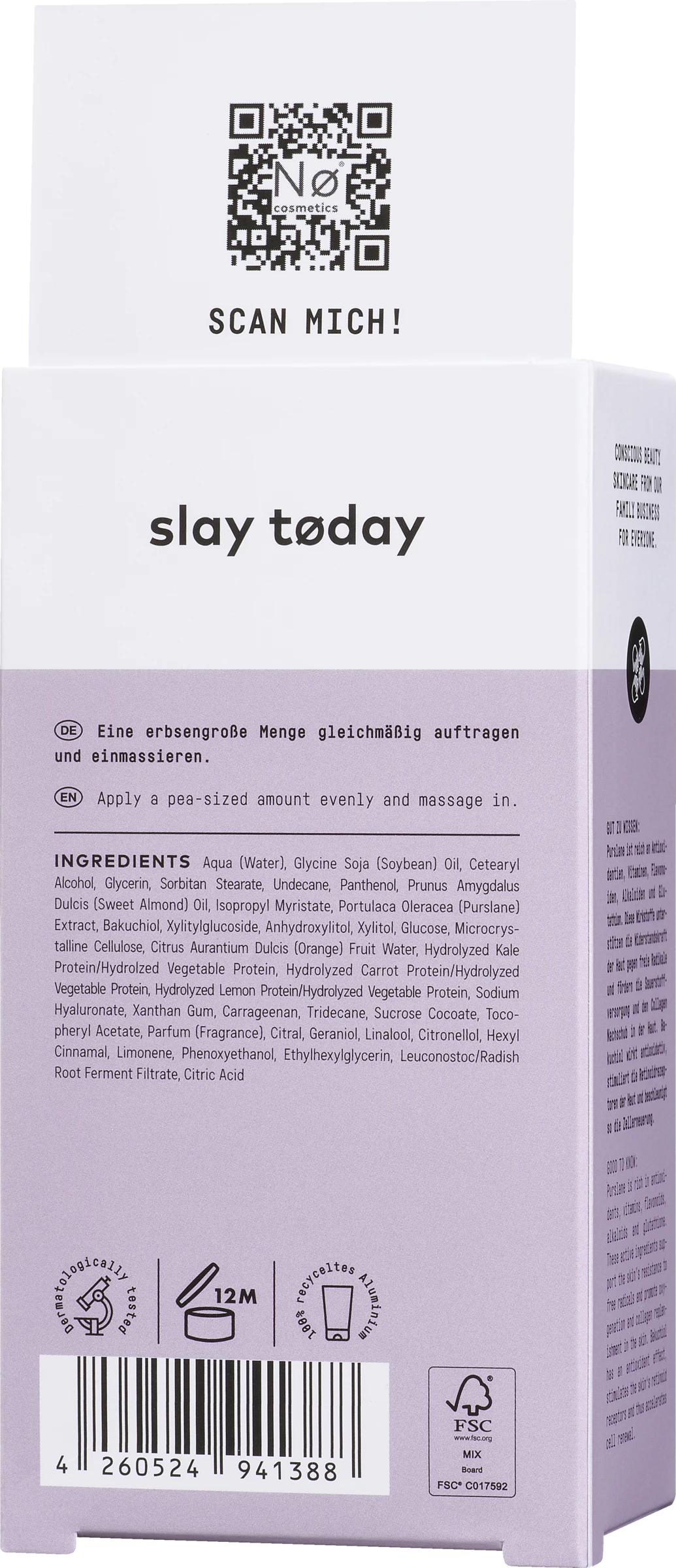 Nø Slay Today Schützende Feuchtigkeitscreme 4 Nø Slay Today Schützende Feuchtigkeitscreme – Bild 2