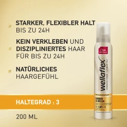 Wella Wellaflex Schaumfestiger Locken & Wellen Starker Halt 24 Wella Wellaflex Schaumfestiger Locken & Wellen Starker Halt -DAYTOX shop MAM 8520781 SHOP IMAGE 1.4