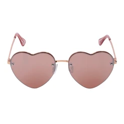 SIX Rahmenlose Sonnenbrille In Herzform