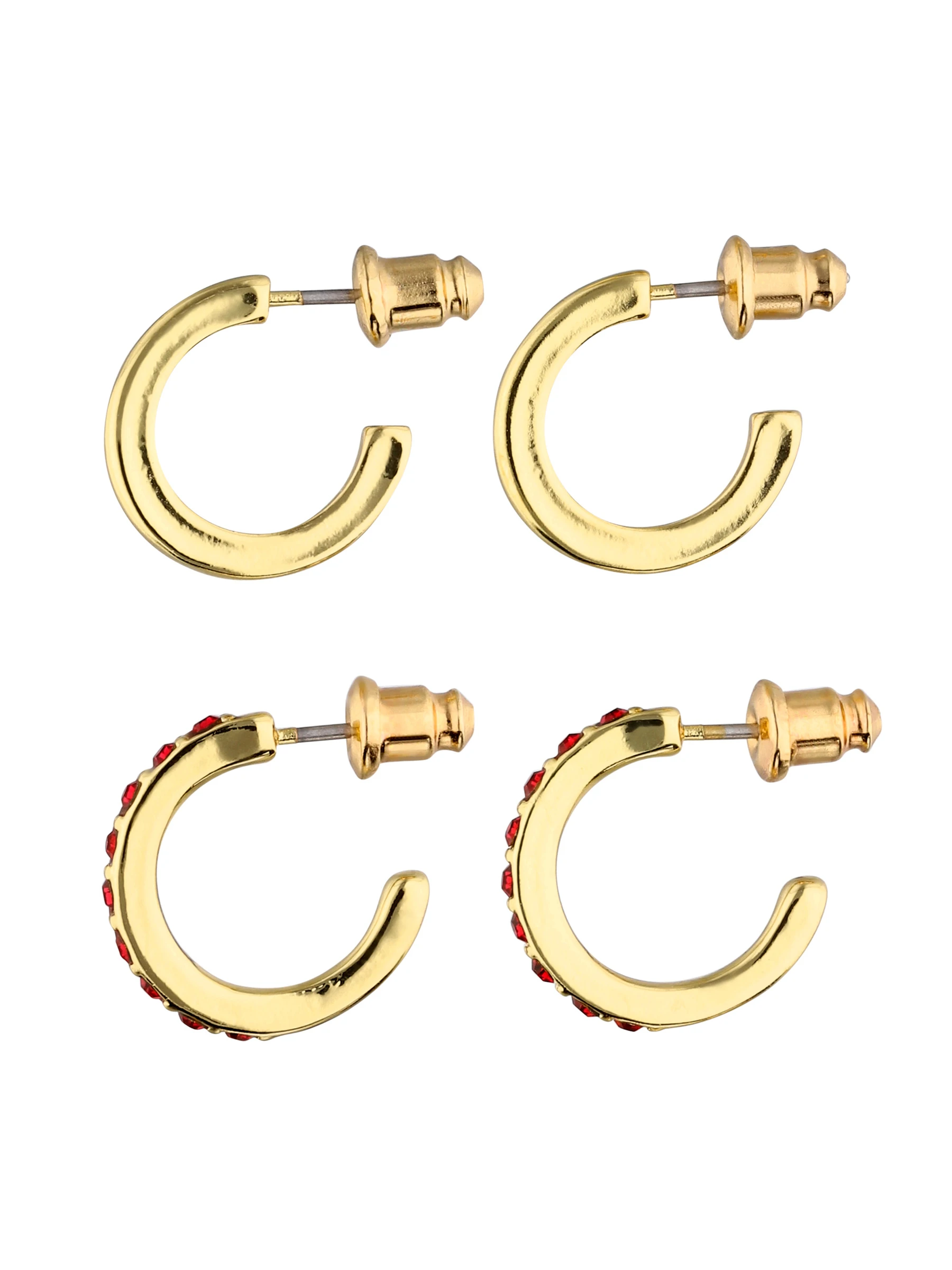 Accessories Vergoldetes Creolen-Set Von Angelina Pannek – Bild 2