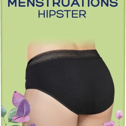 Facelle Natural Menstruations Hipster Gr. L Schwarz