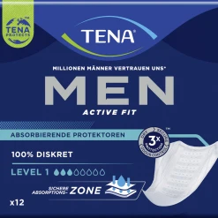 TENA Men Achtive Fit Absorbierende Protektoren Einlagen Level 1