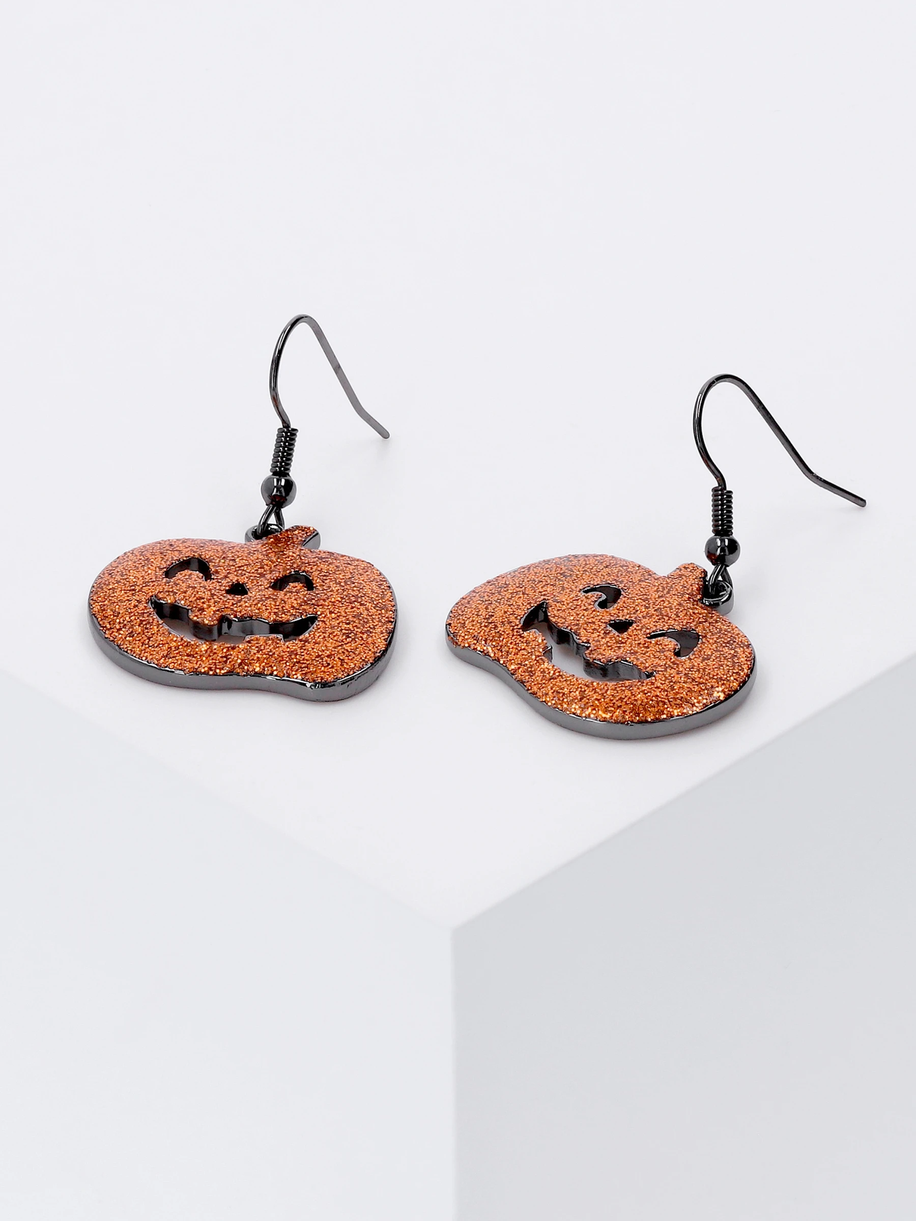 Accessories Halloween Ohrhänger Mit Kürbis-Motiv – Bild 3