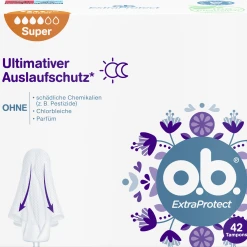 O.b. ExtraProtect Tampons Super