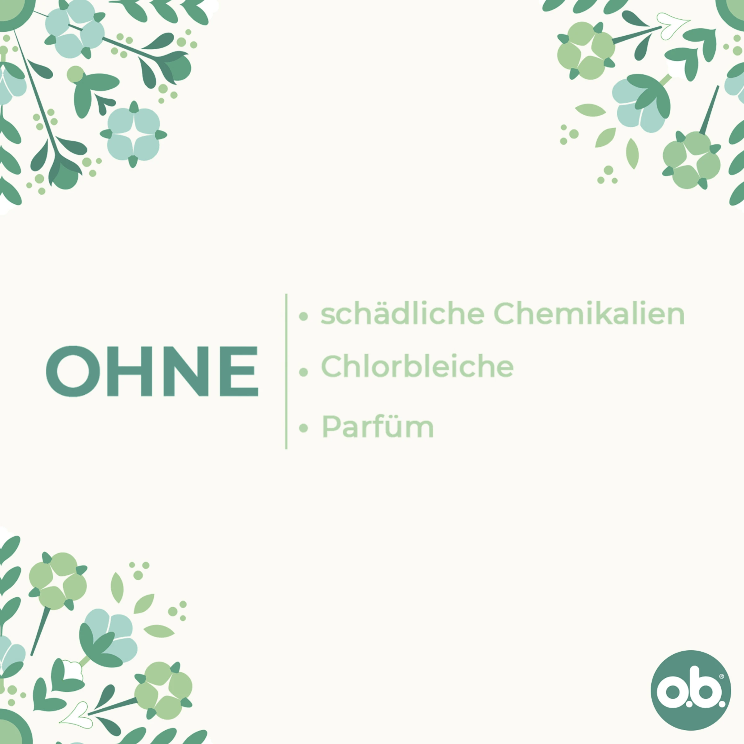 O.b. Organic Tampons Normal – Bild 6