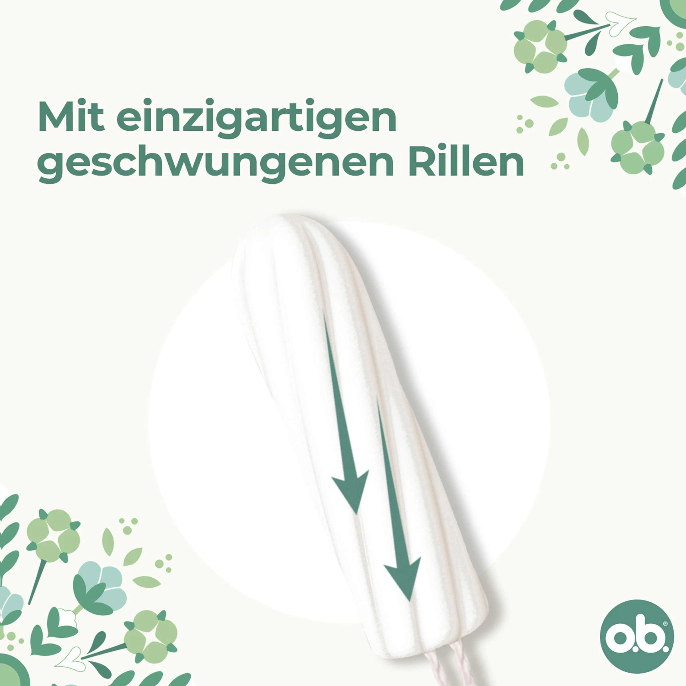 O.b. Organic Tampons Normal – Bild 5