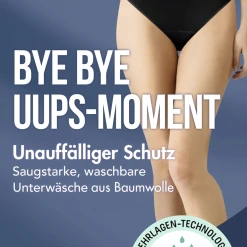Nur Die Bye Bye Uups-Moment Slip Schwarz Gr. L 44-46