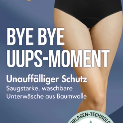 Nur Die Bye Bye Uups-Moment Taillenslip Schwarz Gr. S 36-38