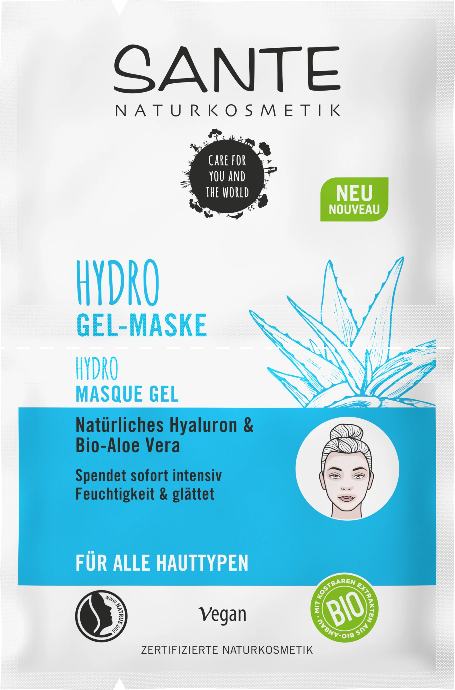 Sante Hydro Gel-Maske