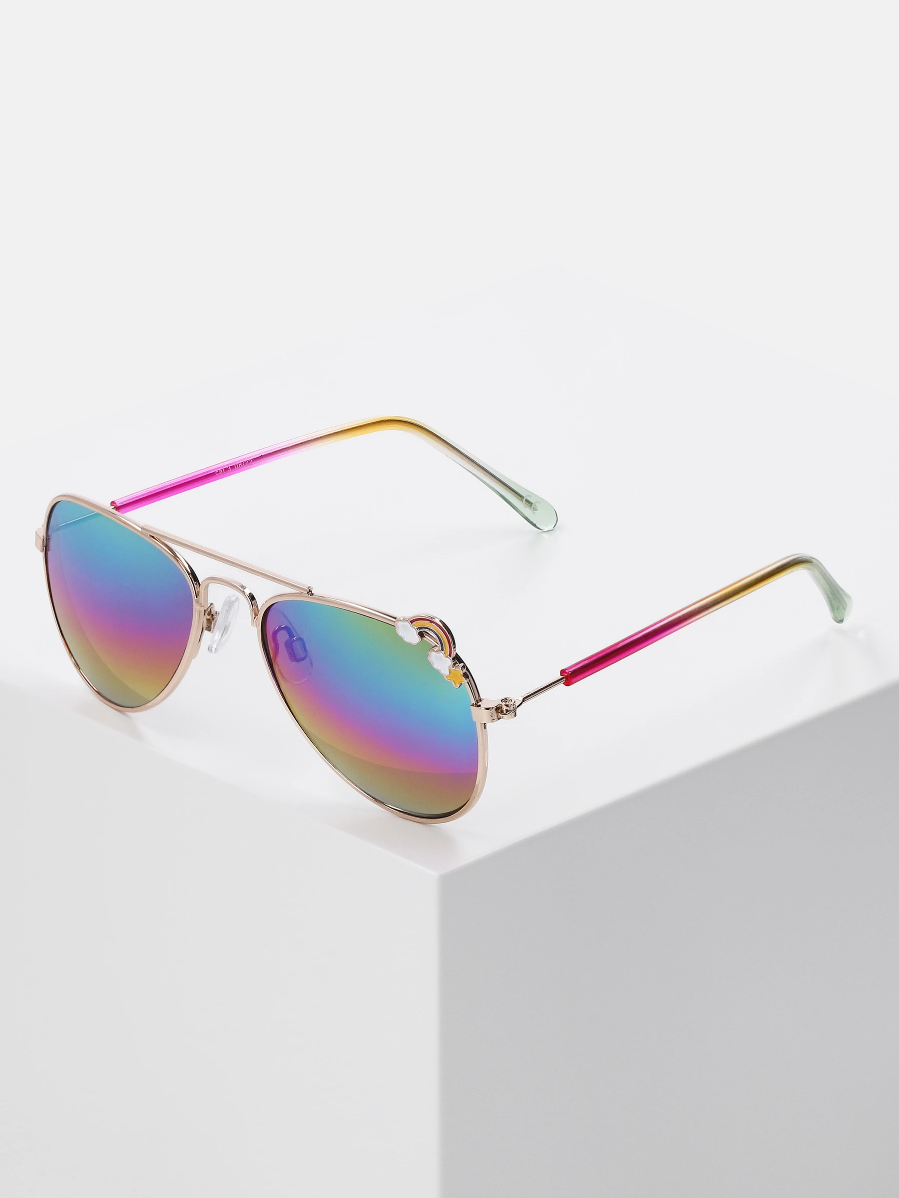 Accessories Kinder-Sonnenbrille Mit Bunten Gläsern 7 Accessories Kinder-Sonnenbrille Mit Bunten Gläsern – Bild 5