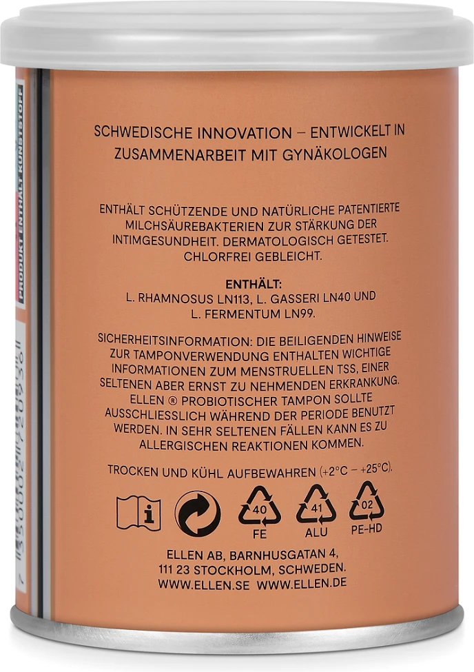Ellen Probiotischer Tampon Stark – Bild 4